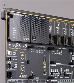 Mikroe MIKROE-3614 EasyPIC v8開發板